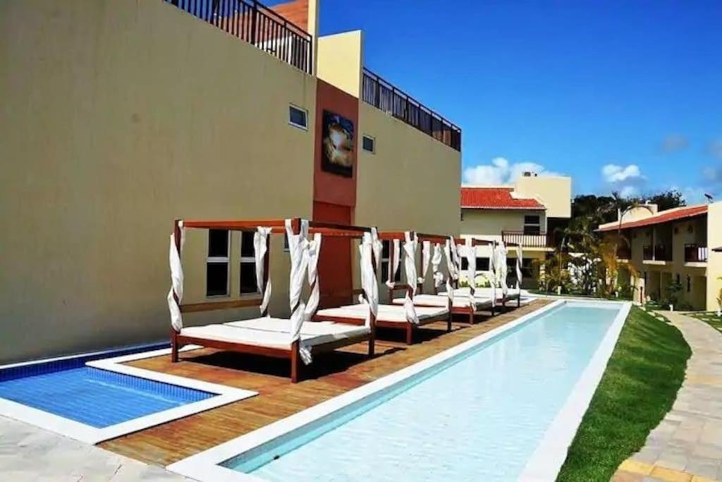 Solar Flats - Wood - Pipa Rn Aparthotel Praia de Pipa Екстериор снимка